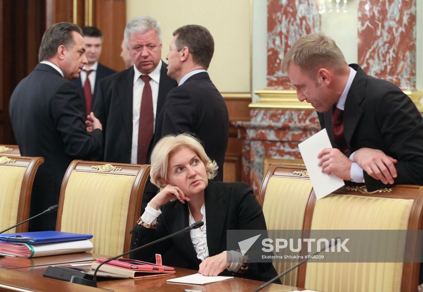 Russian Government meeting, 7 June 2012