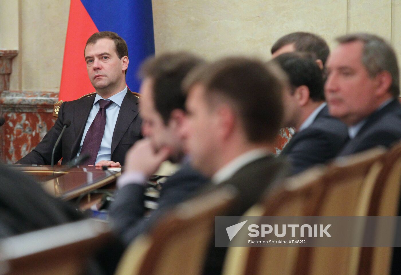 Russian Government meeting, 7 June 2012