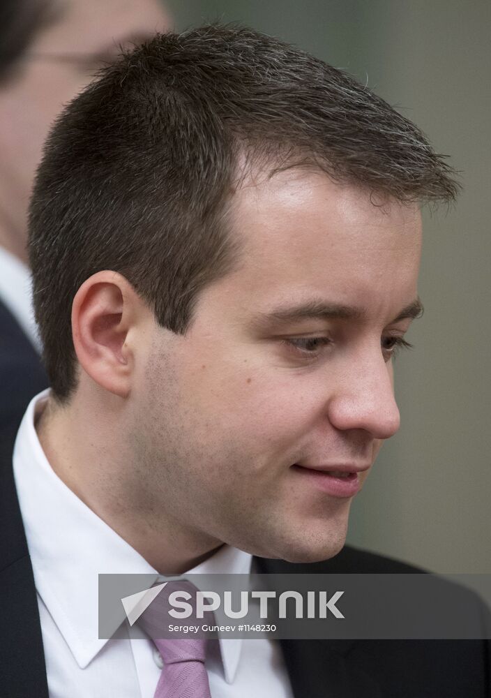 Russian Government meeting, 7 June 2012