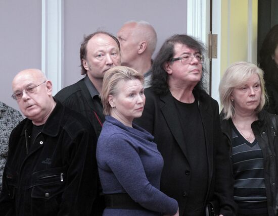 Farewell to singer Edward Gil in St. Petersburg