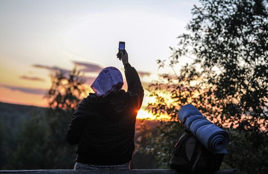 Velikoretsky sacred procession in Kirov Region
