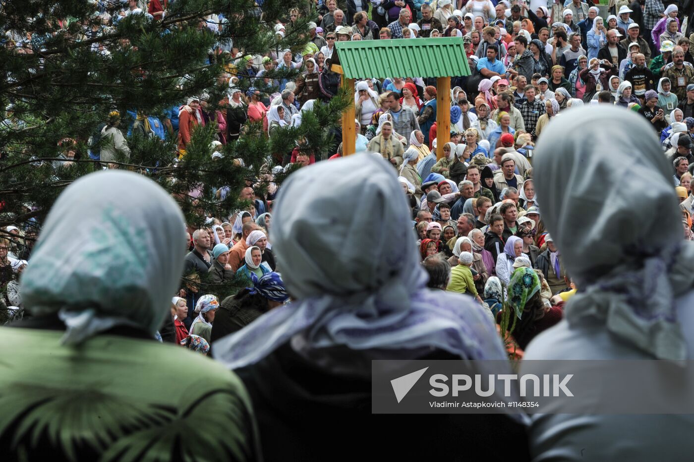 Velikoretsky sacred procession in Kirov Region