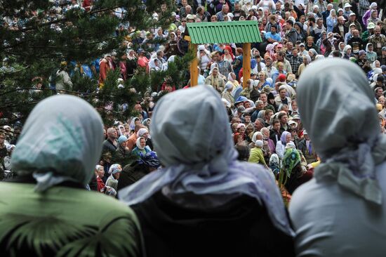 Velikoretsky sacred procession in Kirov Region