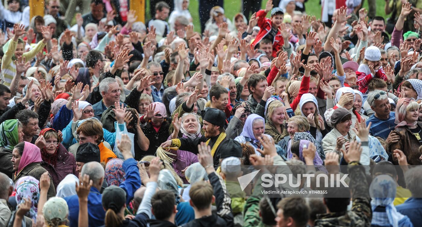 Velikoretsky sacred procession in Kirov Region