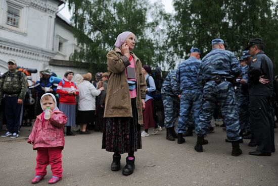 Velikoretsky sacred procession in Kirov Region