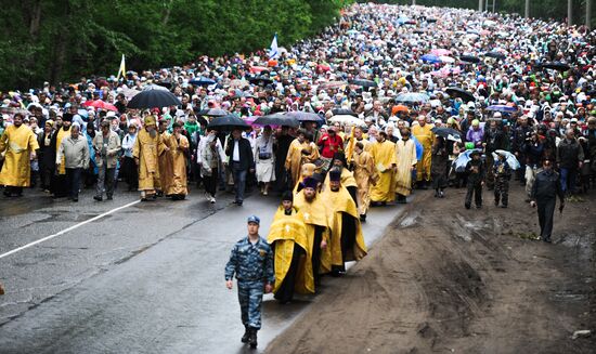 Velikoretsky sacred procession in Kirov Region