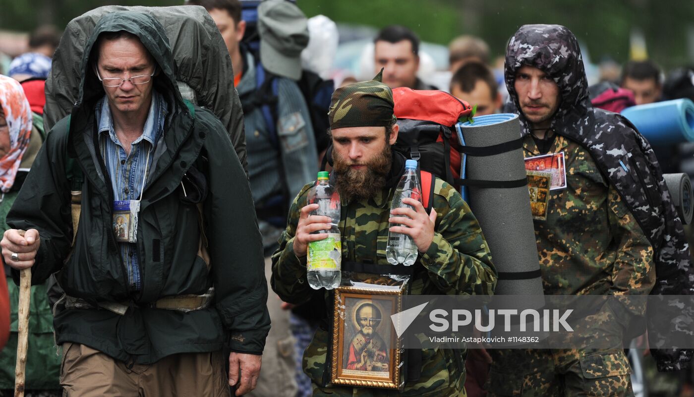 Velikoretsky sacred procession in Kirov Region