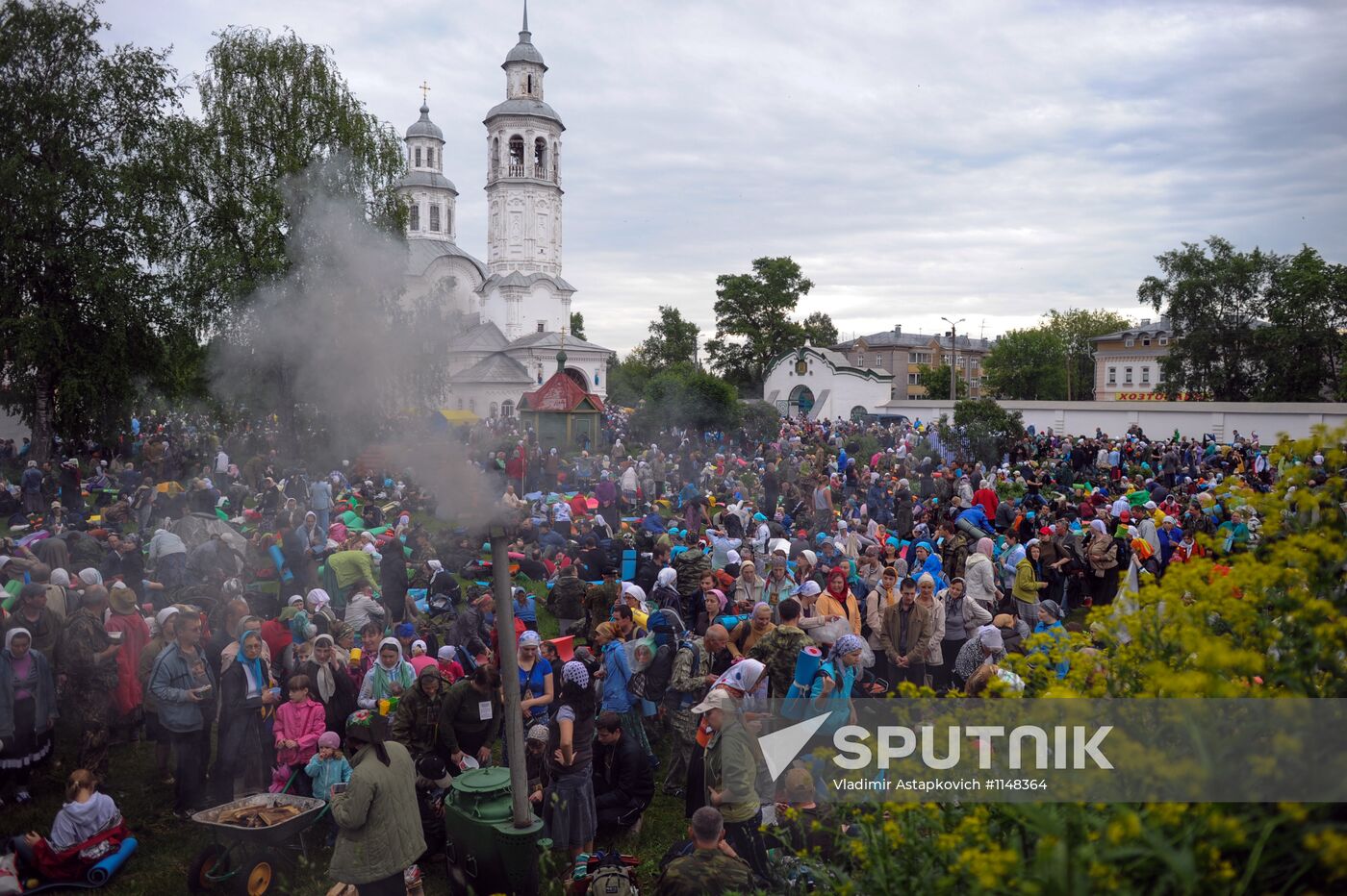 Velikoretsky sacred procession in Kirov Region