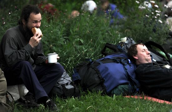 Velikoretsky sacred procession in Kirov Region