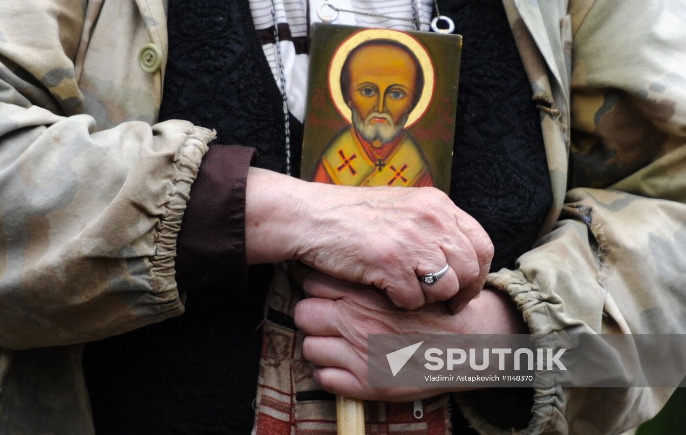 Velikoretsky sacred procession in Kirov Region