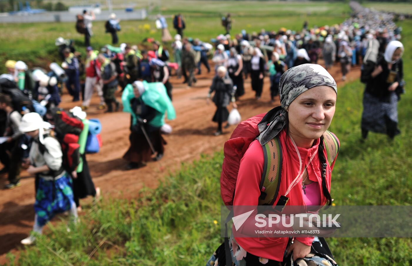 Velikoretsky sacred procession in Kirov Region
