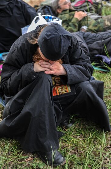 Velikoretsky sacred procession in Kirov Region