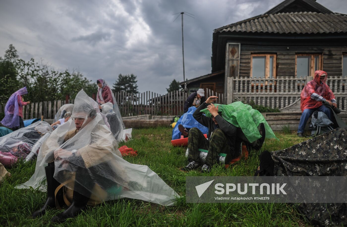 Velikoretsky sacred procession in Kirov Region