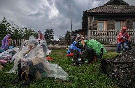 Velikoretsky sacred procession in Kirov Region