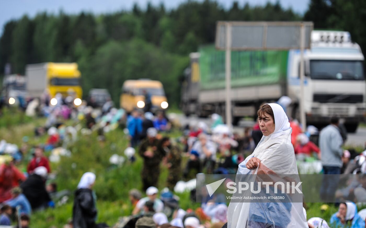 Velikoretsky sacred procession in Kirov Region