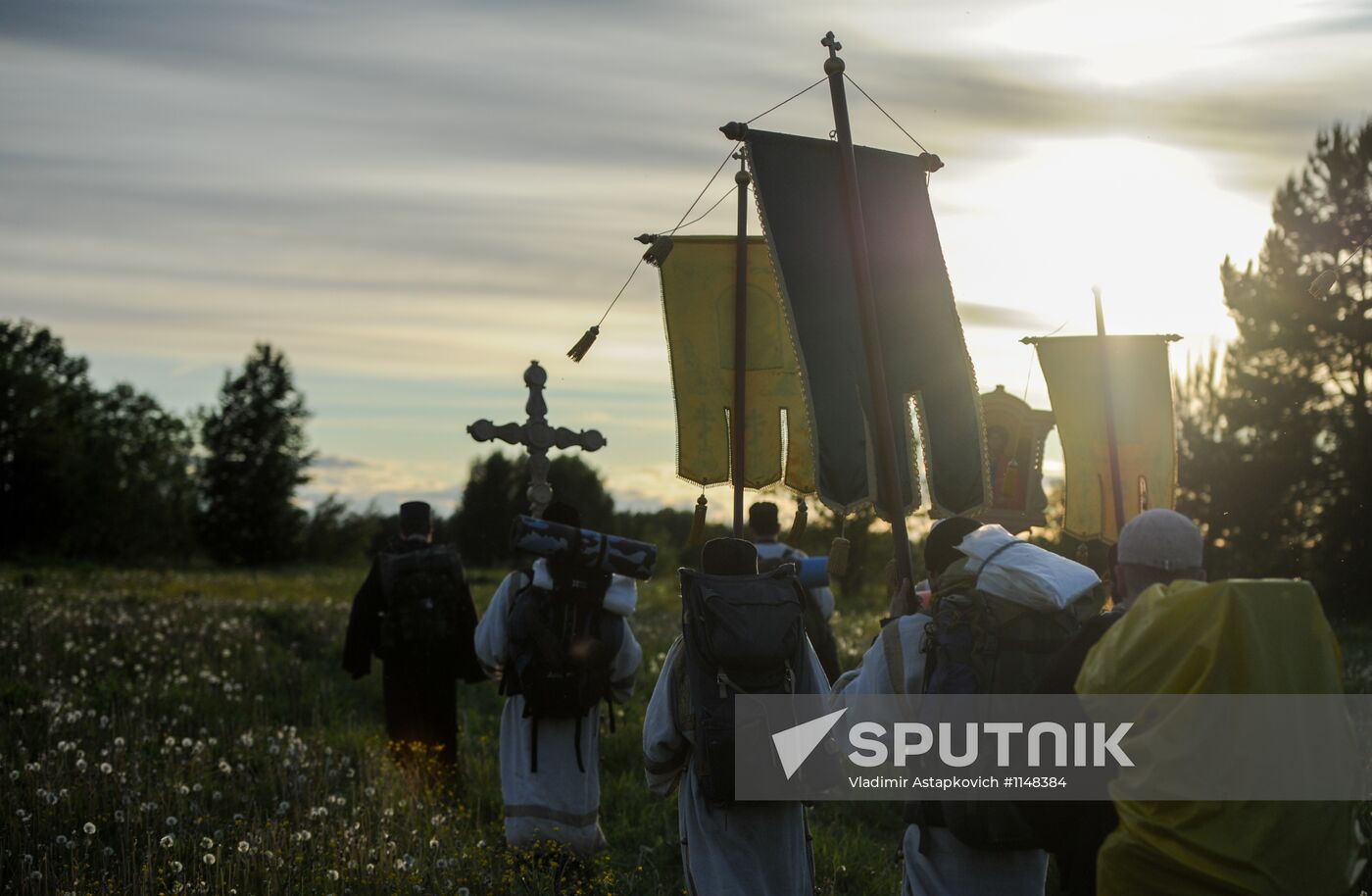 Velikoretskoye Cross Procession in Kirov Region