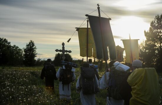 Velikoretskoye Cross Procession in Kirov Region