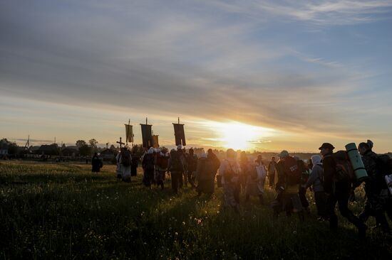 Velikoretsky sacred procession in Kirov Region