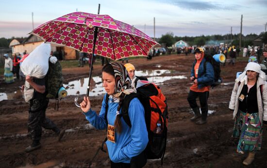 Velikoretskoye Cross Procession in Kirov Region