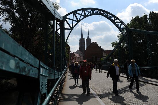 Wroclaw before the start of EURO 2012