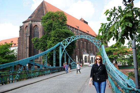 Wroclaw before the start of EURO 2012