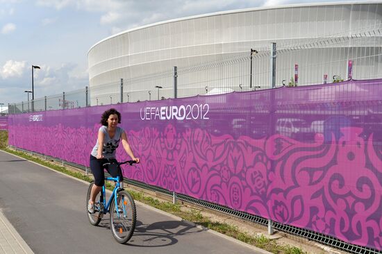 Wroclaw before the start of EURO 2012