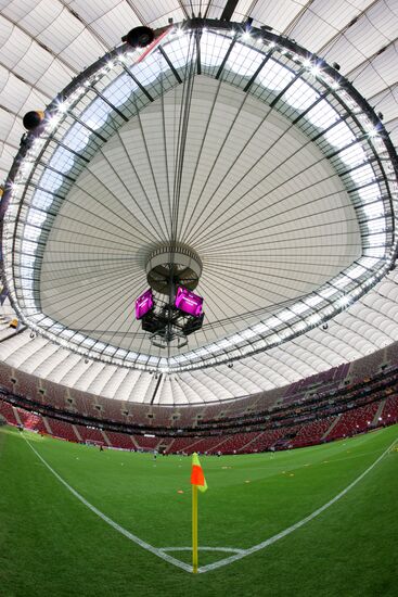 National stadium in Warsaw