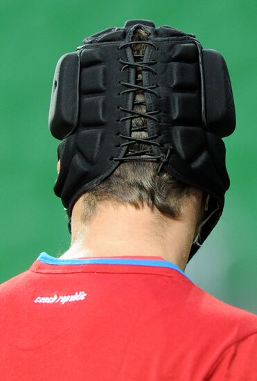 Football. Euro 2012. Czech national team holds training session