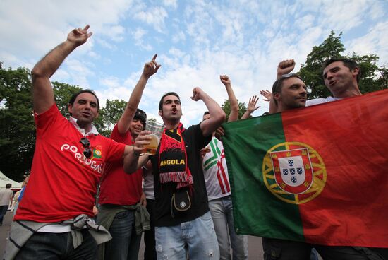 Official fan-zone of Euro 2012 opens in Lviv