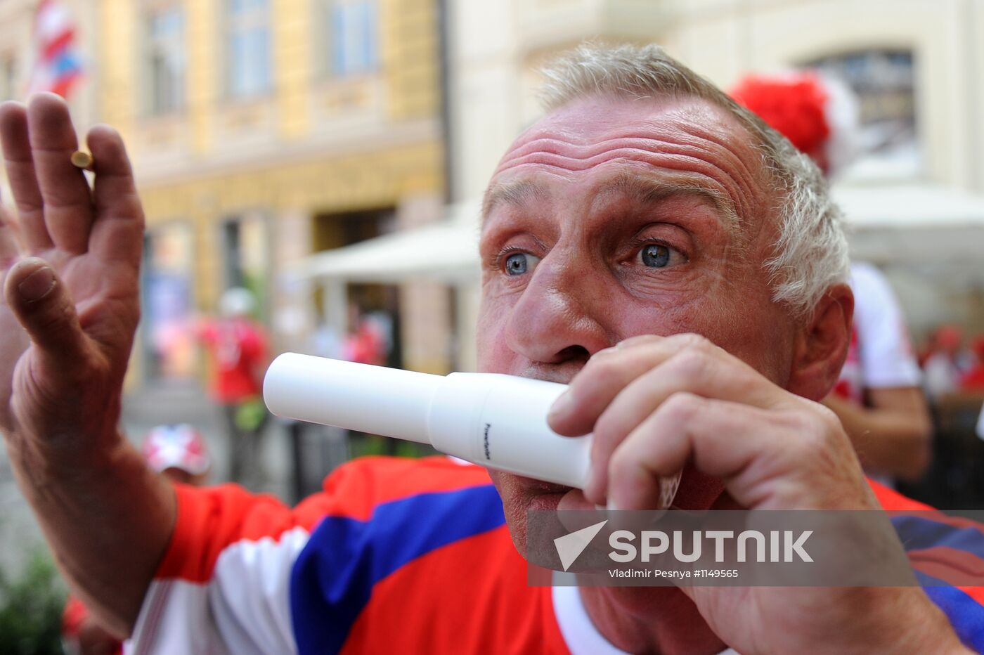 Football. Euro 2012. Russia vs. Czech Republic