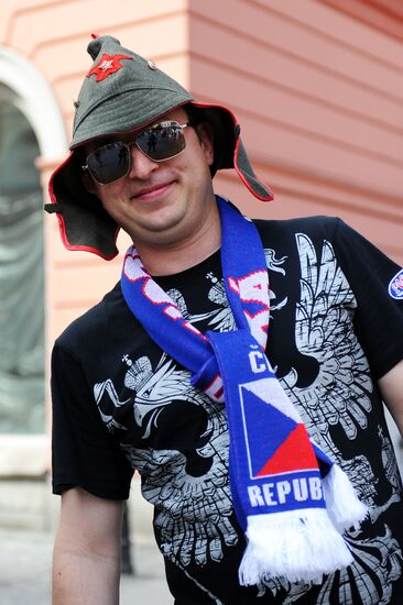 Football. Euro 2012. Russia vs. Czech Republic