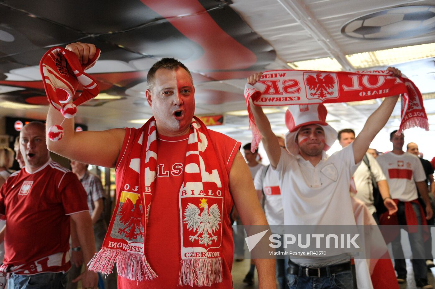 Football. Euro 2012. Russia vs. Czech Republic