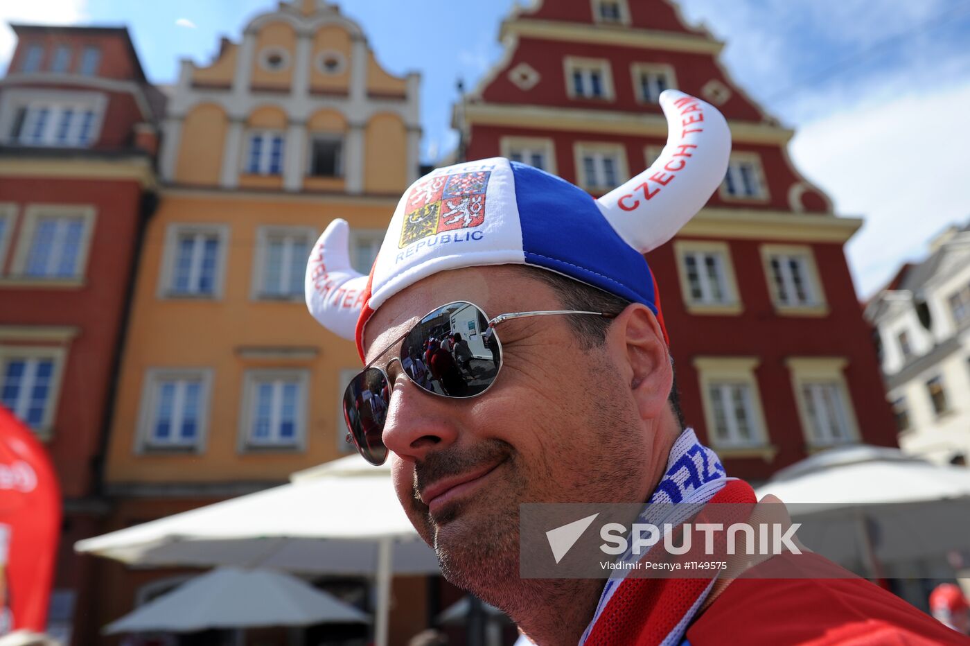 Football. Euro 2012. Russia vs. Czech Republic