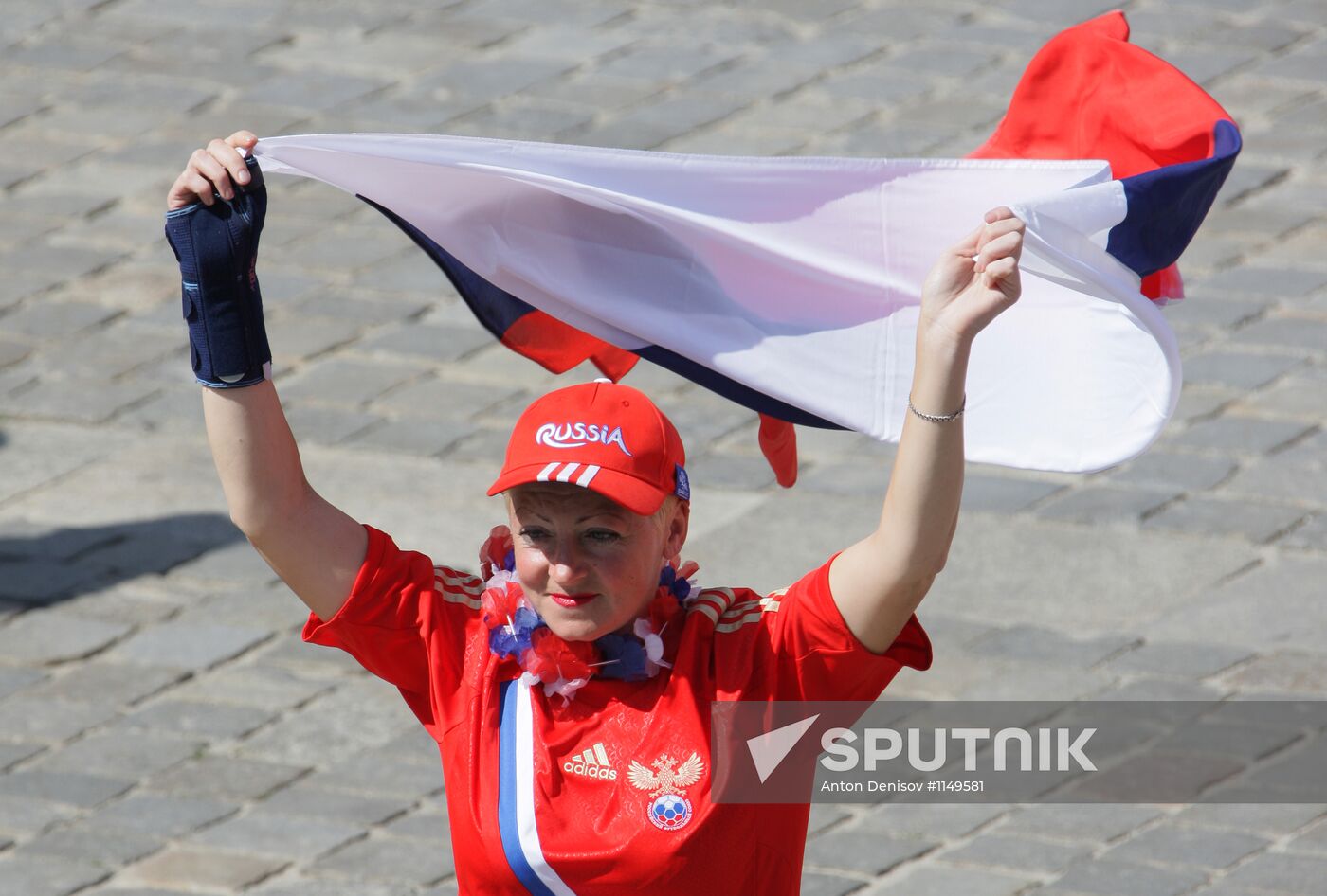 Football. Euro 2012. Russia vs. Czech Republic