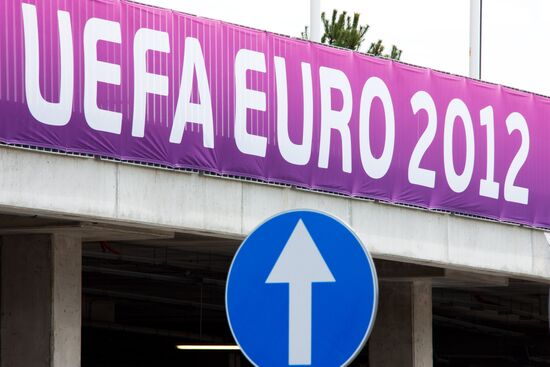 Football. Euro 2012. Russia vs. Czech Republic