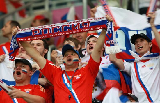 EURO 2012. Russia vs. Czech Republic