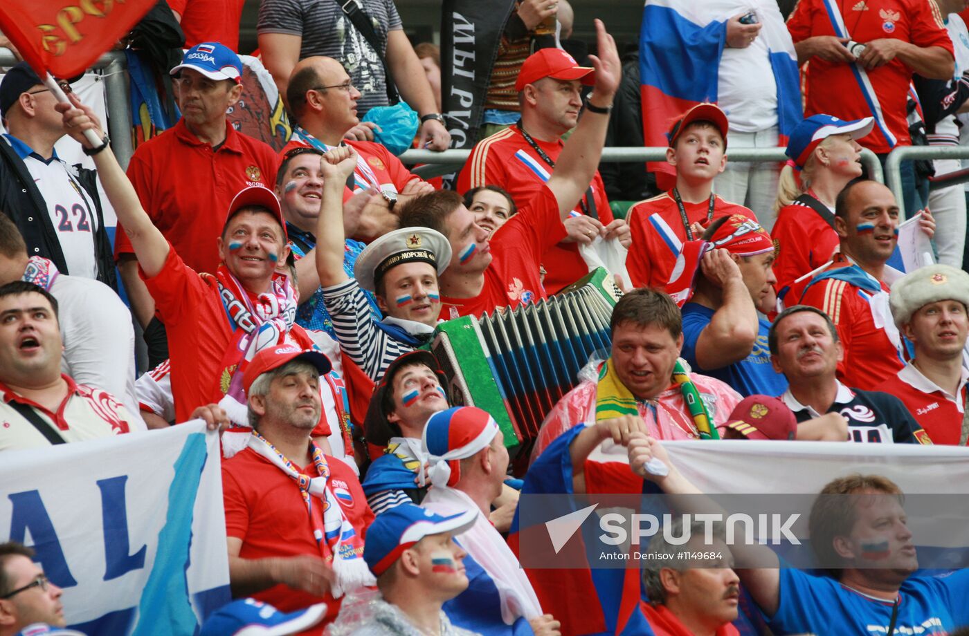 EURO 2012. Russia vs. Czech Republic