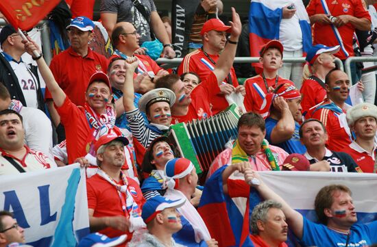 EURO 2012. Russia vs. Czech Republic
