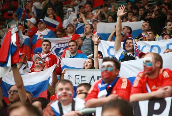 EURO 2012. Russia vs. Czech Republic