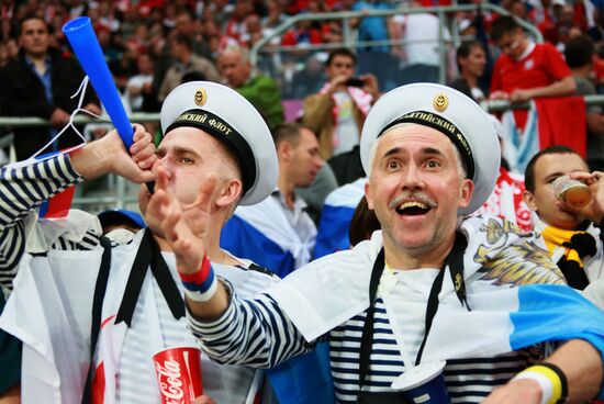 EURO 2012. Russia vs. Czech Republic