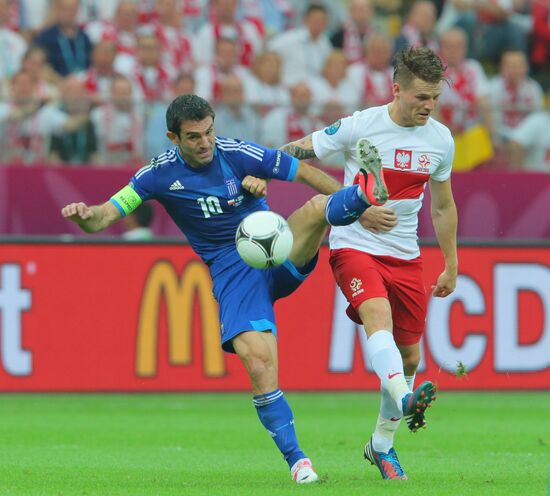 Football Euro 2012. Poland vs. Greece