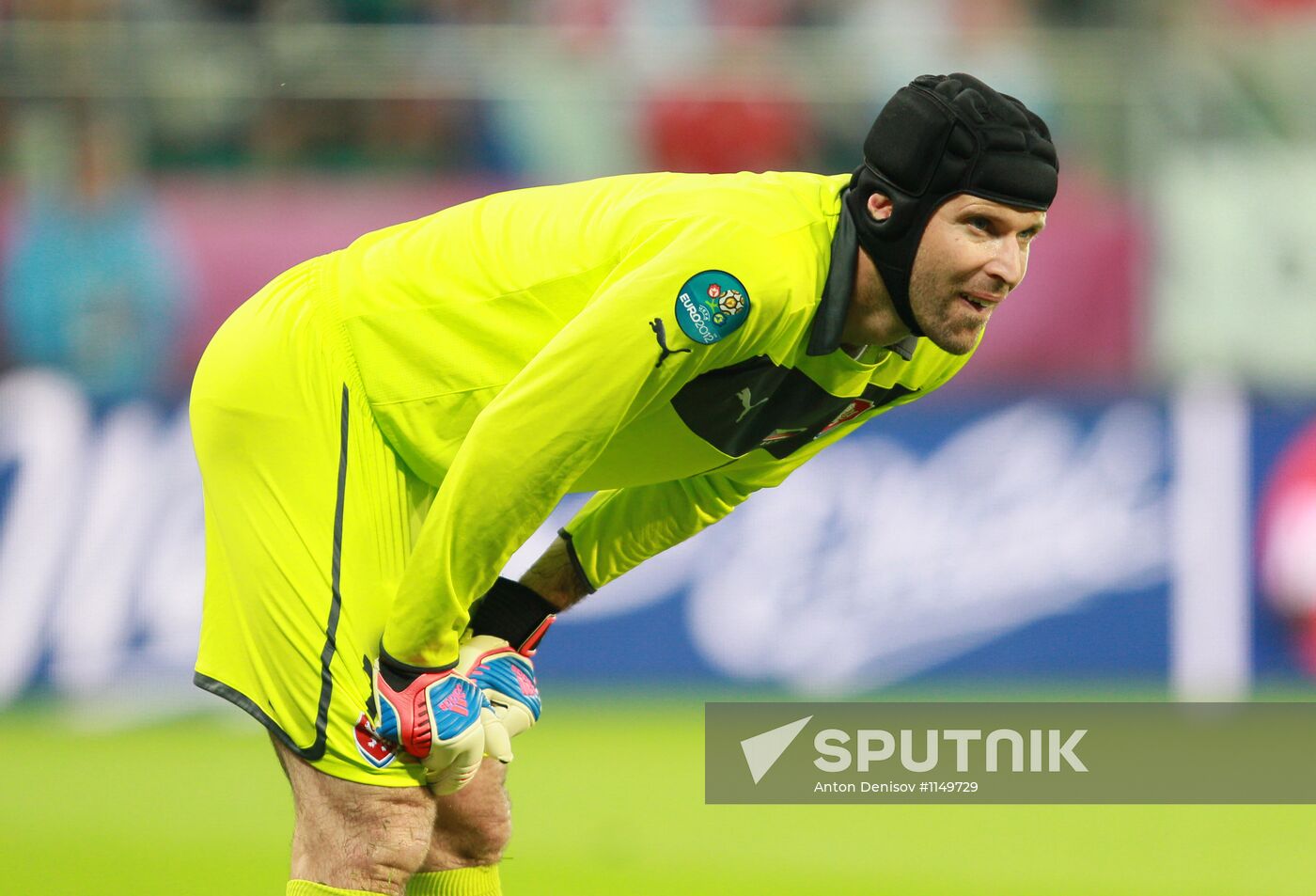 Broadcast of EURO 2012 match between Russia and Czech Republic