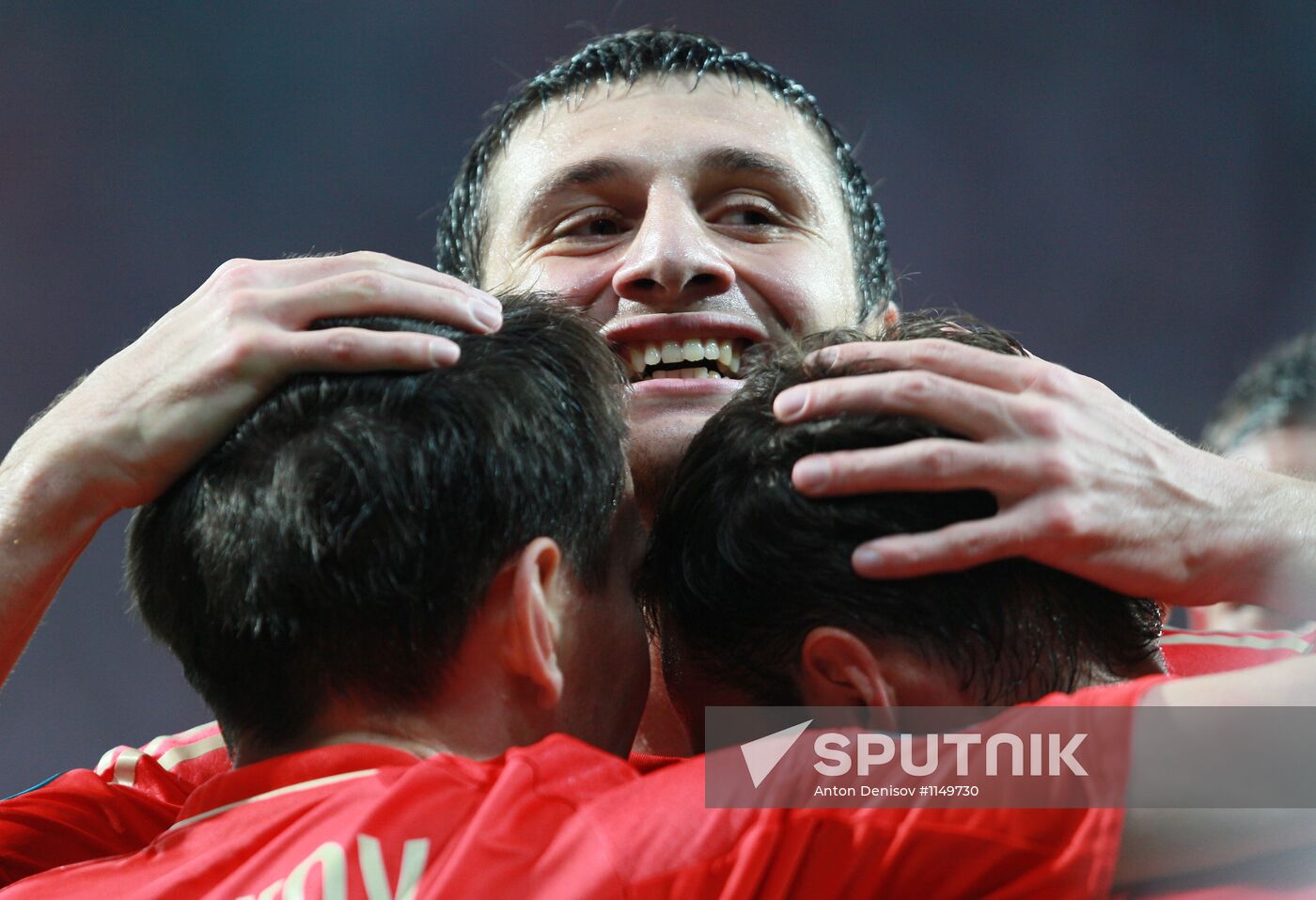 Broadcast of EURO 2012 match between Russia and Czech Republic