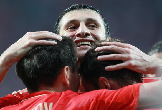 Broadcast of EURO 2012 match between Russia and Czech Republic