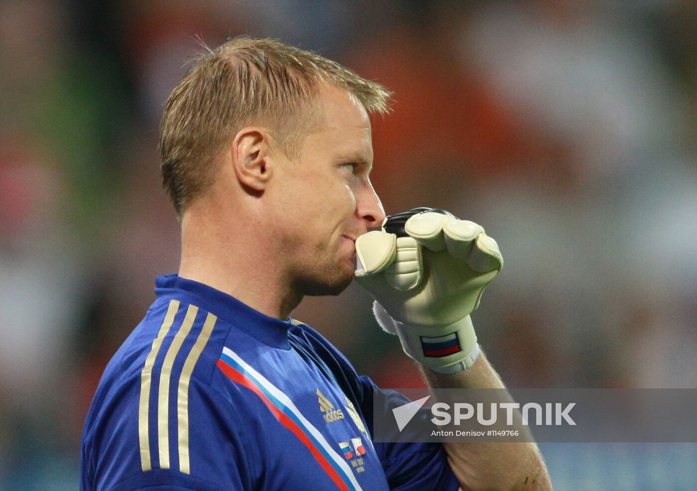 Football Euro 2012. Russia vs. Czech Republic
