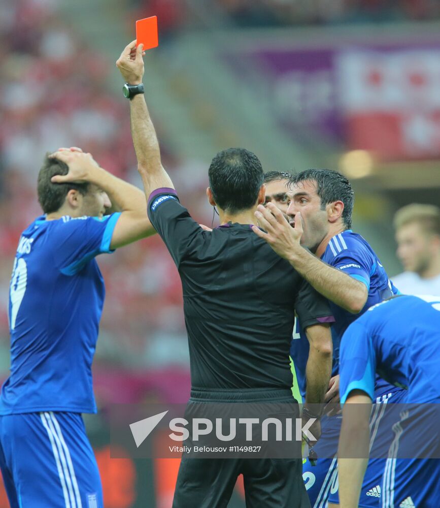 Football Euro 2012. Poland vs. Greece