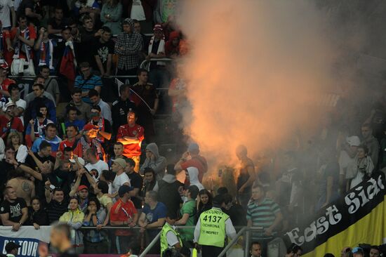 EURO 2012. Russia vs. Czech Republic