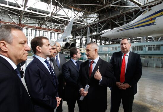 Dmitry Medvedev's working trip to Kazan