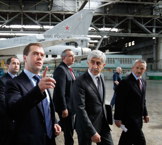 Dmitry Medvedev's working trip to Kazan
