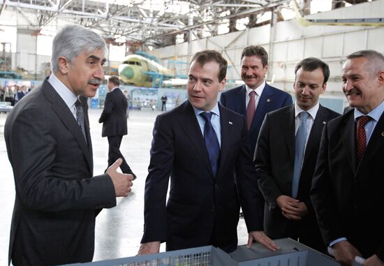 Dmitry Medvedev's working trip to Kazan